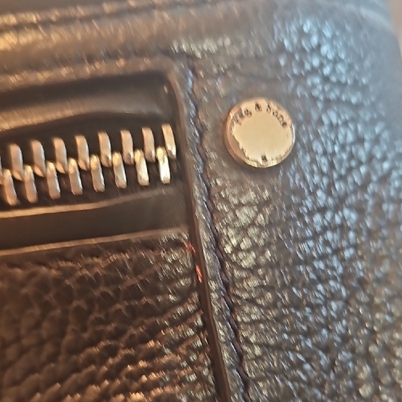 Rag & Bone Black Crossbody Bag with Silver Accents - Picture 3 of 16